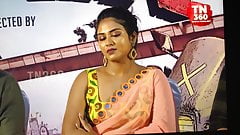 Curvy, dusky bitch Indhuja Ravichandran morning tribute 1