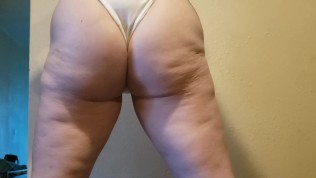Twerking Granny Panties: ASSQUAKE by Seattle Ganja Goddess solo big ass