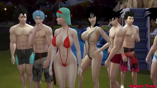 Dragon Ball Porn Epi Milk Madre Y Esposa Orgia En La Piscina Bulma Y