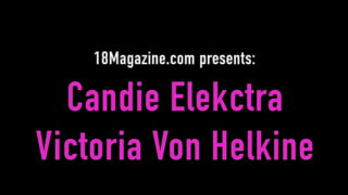 Victoria Von Helkine & Candie Elektra Had Just Performed Hot 69 Vid!